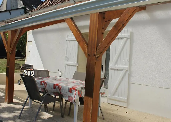 Charmante Longère 80m² à 6km Des Thermes - Terrasse, Jardin, Barbecue, Animaux Acceptés - Fr-1-541-31 La Roche-Posay